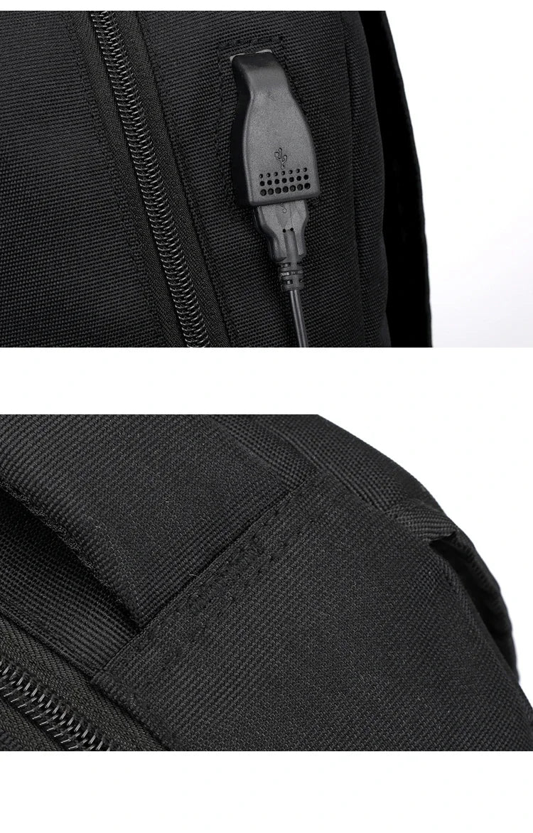 Sac à Dos Homme Mode 20-35L – Oxford Étanche, Compartiments Multiples