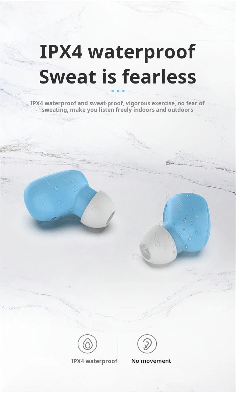 Original XIAOMI A6S écouteur sans fil TWS Bluetooth casque HiFi musique casque réduction du bruit écouteurs Sport jeu avec micro