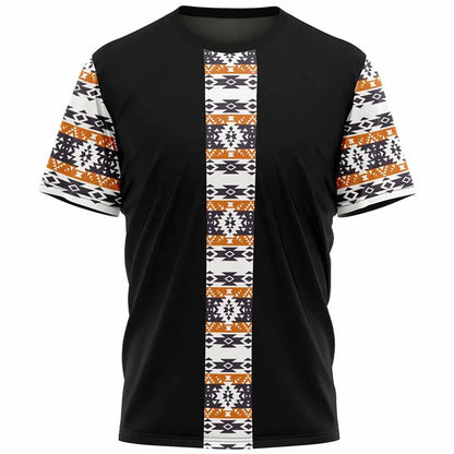T-shirt Ethnique Tribal Dashiki – Impression 3D Africaine – Unisexe