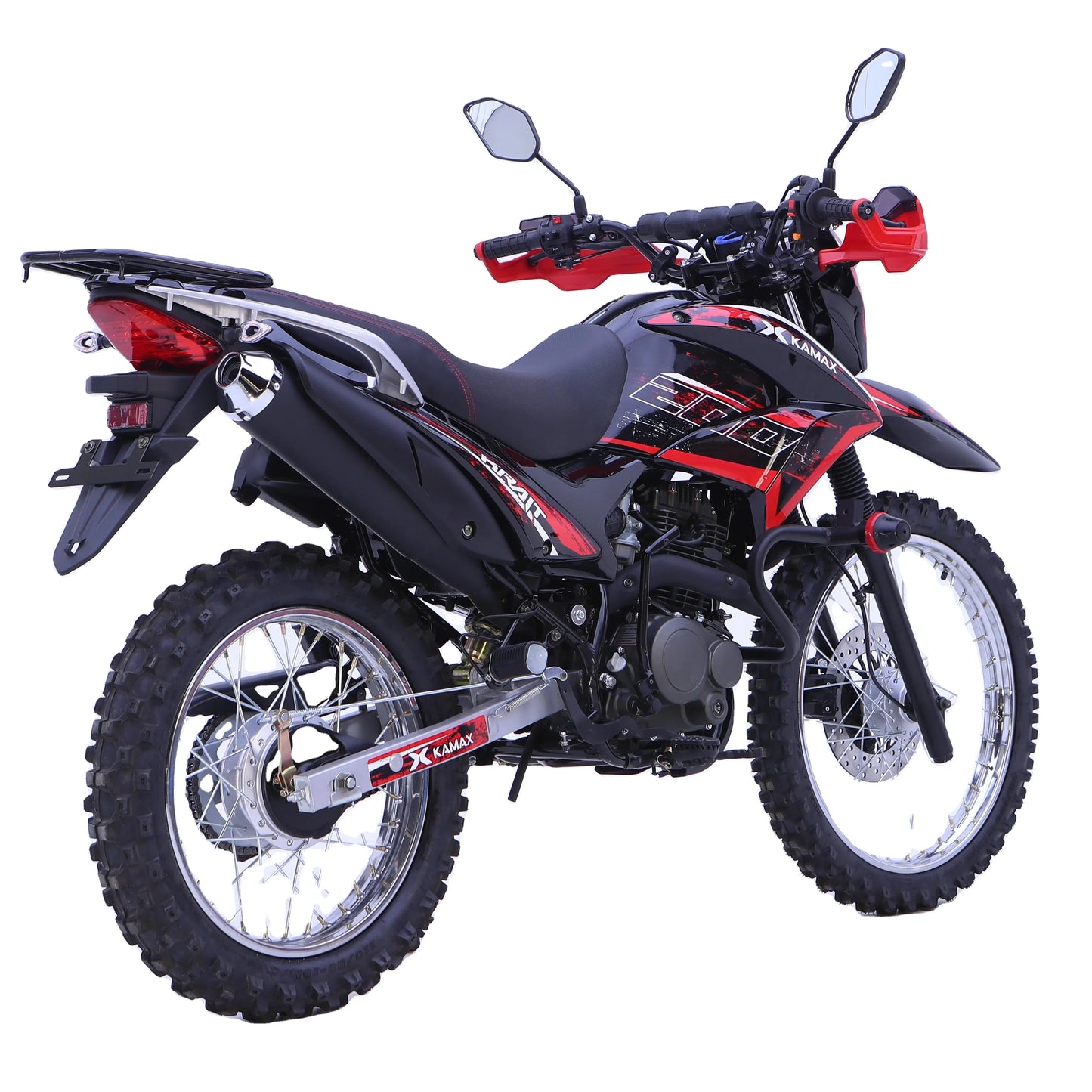 Offre spéciale Dirt Bike 4 temps KAMAX 150cc embrayage manuel refroidi par Air prix de gros moto pas cher