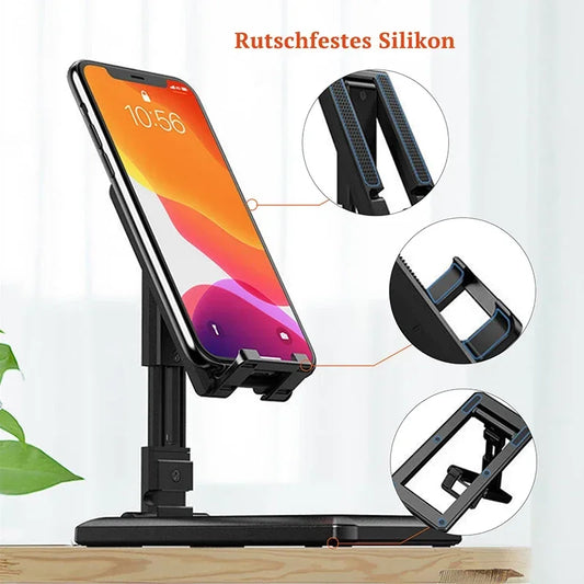 Support de téléphone portable pliable pour tablette, pour iPad, iPhone, Samsung, support de bureau réglable, support pour Smartphone
