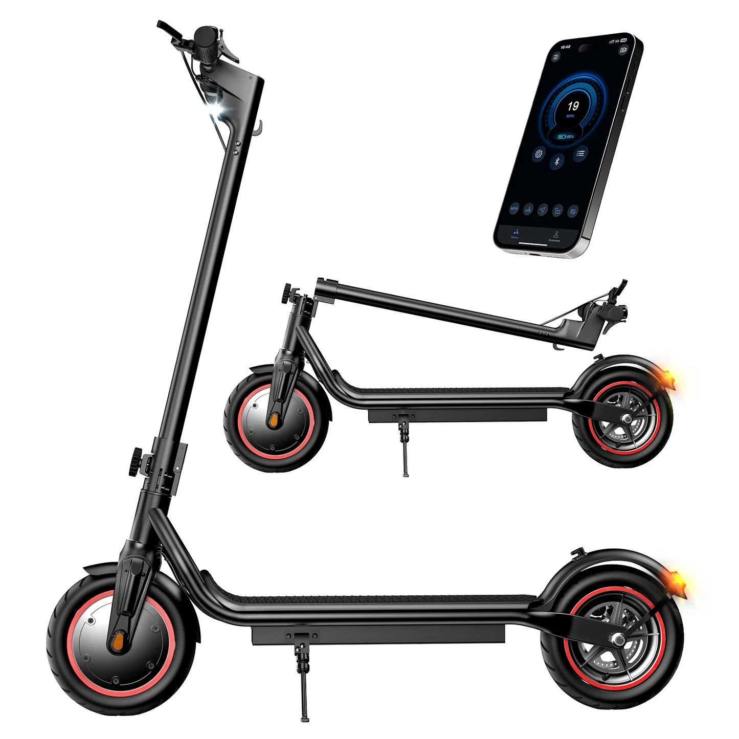 ISCOOTER W5 – Scooter Électrique Pliable 350W, 36V, Pneus Gonflables 8,5"  Description produit :