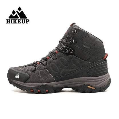 HIKEUP Bottes de Randonnée Homme – Chaudes, Confortables et Respirantes pour Plein Air