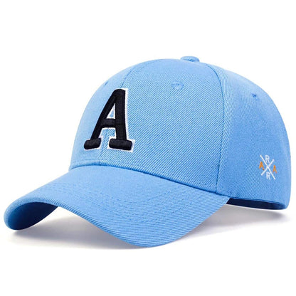 Casquette Baseball Unisexe Lettres Brodées Ar Réglable Protection Solaire Printemps/Automne