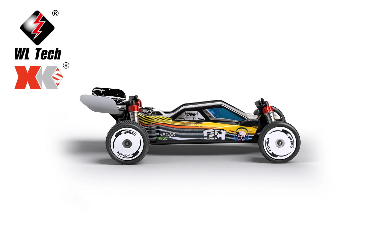 Wltoys 244016 Voiture RC 1:24 – Télécommandée électrique haute vitesse, batterie lithium incluse