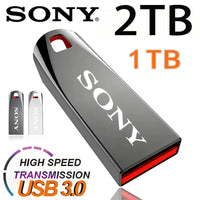 SONY – clé USB 3.0 originale, 2 to, Mini clé USB en métal haute vitesse, clé Portable de 1 to, étanche, stockage de mémoire, disque U