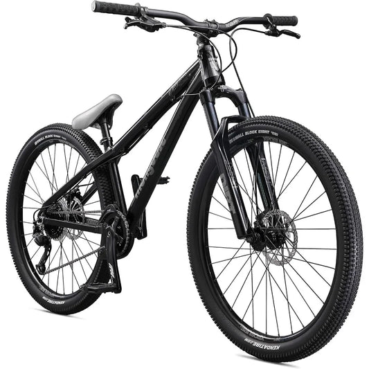 Fireball Dirt Jump Vélo de montagne pour homme et femme, roues de 26 pouces, freins mécaniques, cadre en aluminium T1