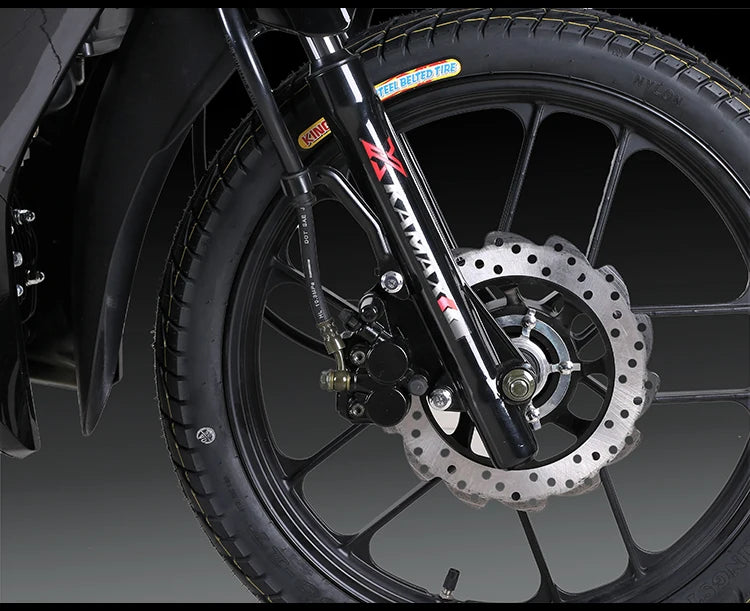 KAMAX COBRA125 – Vélo de Rue 125CC 4 Temps, CDI, Brushless, Max 85 km/h