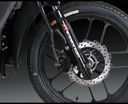 KAMAX COBRA125 – Vélo de Rue 125CC 4 Temps, CDI, Brushless, Max 85 km/h