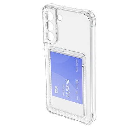 Étui Transparent Toocki avec Porte-Cartes – Coque Souple en PC + TPU pour Smartphone
