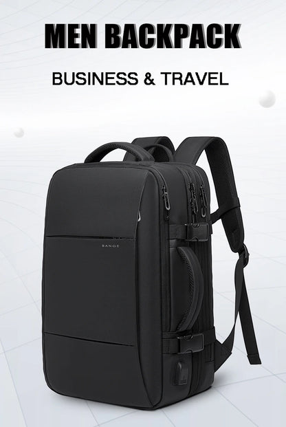 Sac à Dos Homme Bange 20-35L – Oxford, Multi-Poches, Style Commerce