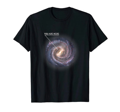 T-shirt unisexe Galaxie Astronomie, streetwear
