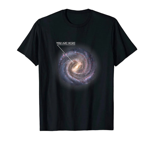 T-shirt unisexe Galaxie Astronomie, streetwear