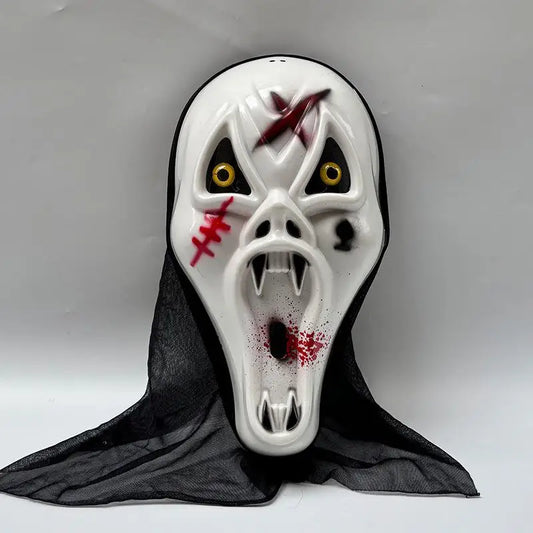 Masque Squelette Respirant – Halloween et Cosplay Effrayant