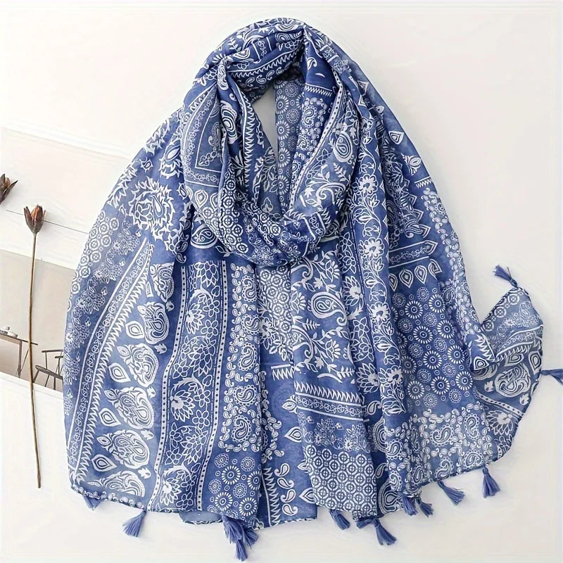 🧣 Écharpe de Styliste RUNMEIFA – Confort & Élégance Oversize