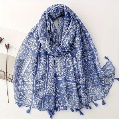 🧣 Écharpe de Styliste RUNMEIFA – Confort & Élégance Oversize