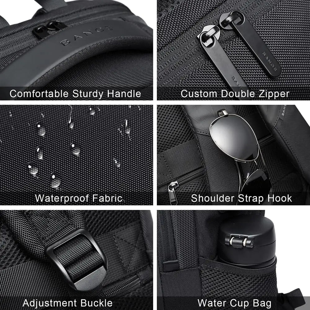 Sac à Dos Bange BG-1921 – Compact <20L avec Port USB | Sport & Voyage