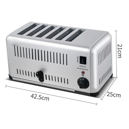 Grille-Pain Électrique 4 Tranches – Puissant & Compact