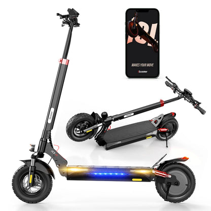 iScooter iX3 – Scooter Électrique Tout-Terrain 800W, 40 km/h, Autonomie 60 km – 10 Pouces