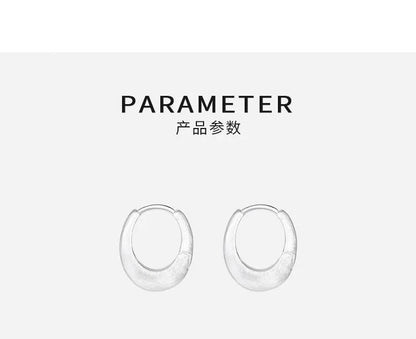 Boucles d'oreilles géométriques coréennes en argent Sterling 925, tempérament Simple, exquis, tendance, bijoux Sexy, cadeau, offre spéciale