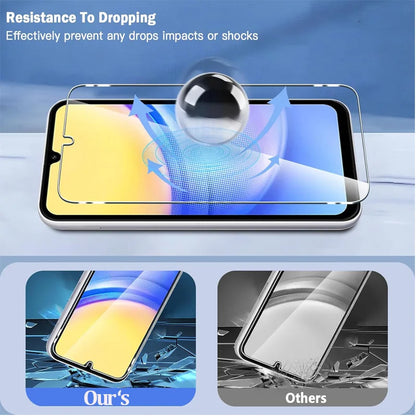 Protecteur d'écran, 3 pièces, verre trempé HD, pour Samsung A03 A12 A13 A14 A15 A21S A22 A30 A31 A32 A33 A34 A35 5G