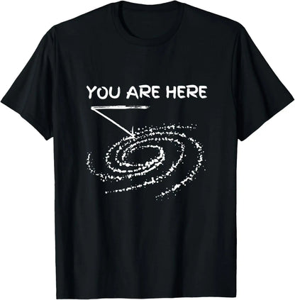T-shirt unisexe Galaxie Astronomie, streetwear