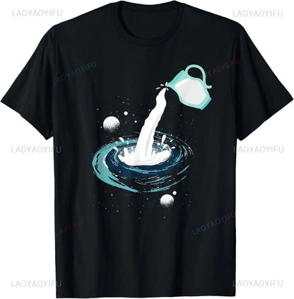 T-shirt unisexe Galaxie Astronomie, streetwear