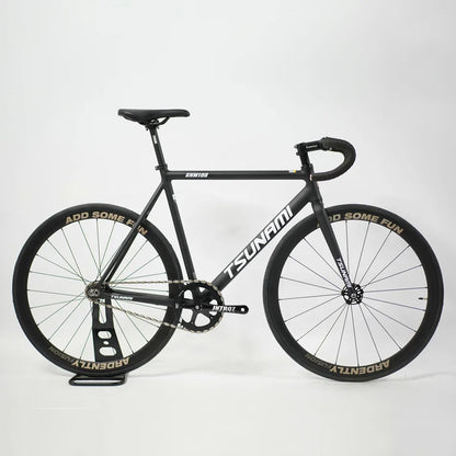 Tsunami SNM100 Fixie vélo à pignon fixe piste vélos de course à vitesse unique 700C cadre en aluminium pièces de cyclisme personnalisables sans frein