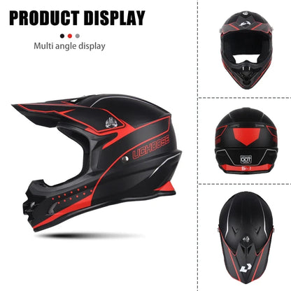 USalle de bain-d'expériences de moto unisexes pour adultes, OSE DOT, Motocross Kask, Cross Downhill Casco, Off Road, Racing RL, Casque intégral