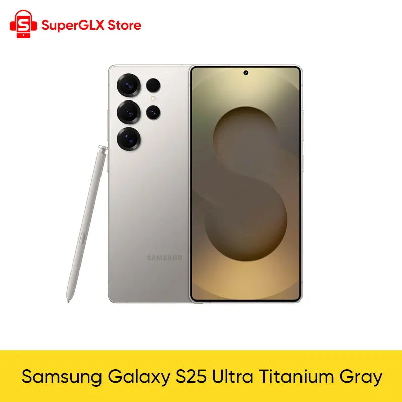 2025 nouveau Samsung Galaxy S25 Ultra 5G Smartphone Snapdragon 8 Elite 6.9 "120Hz dynamique LTPO AMOLED 2X affichage 200MP Quad AI caméra