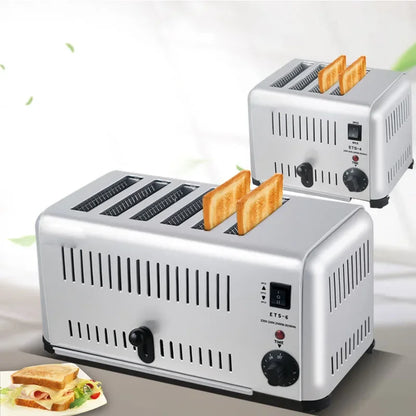 Grille-Pain Électrique 4 Tranches – Puissant & Compact