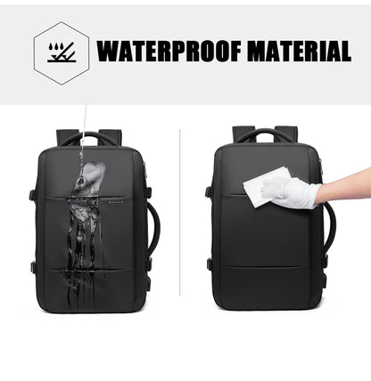 Sac à Dos Homme Bange 20-35L – Oxford, Multi-Poches, Style Commerce