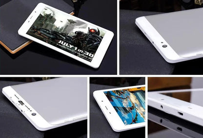 Tablette Android 6.0 8 pouces T8 3G/4G appel téléphonique 1920x1200 Pixels MTK8783 octa-core 2GB RAM 16GB ROM prise en charge GPS double carte SIM
