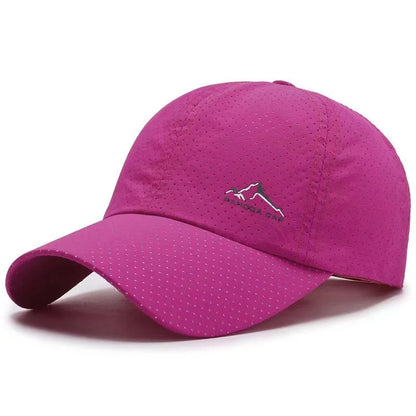 Casquette Baseball Maille Ultra Respirante Séchage Rapide Unisexe Chapeau de Sport Été