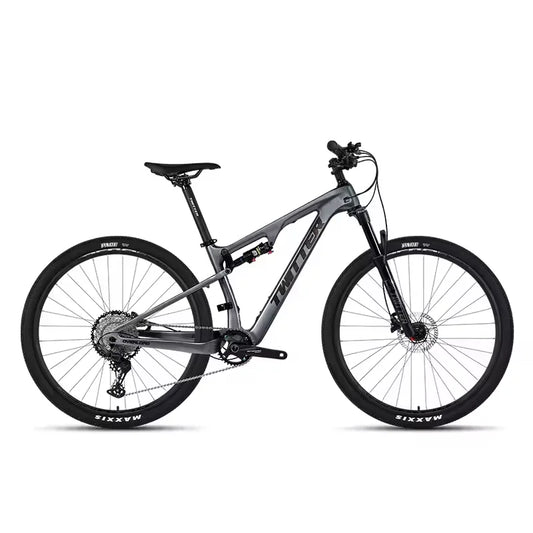 TWITTER VTT à Double Suspension Carbone 29’’ – Shimano DEORE M6100 12S, Vélo Montagne