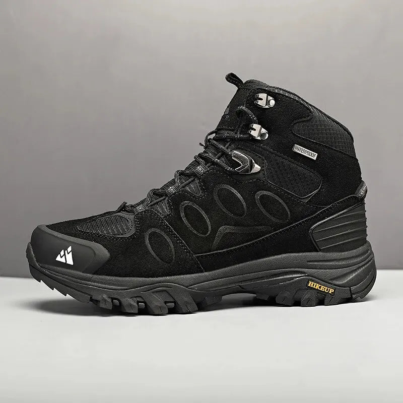 HIKEUP Bottes de Randonnée Homme – Chaudes, Confortables et Respirantes pour Plein Air
