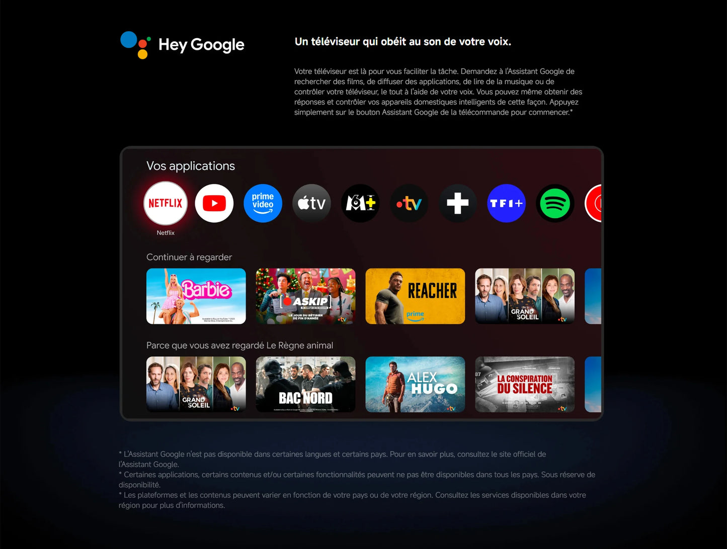 Xiaomi France |  Xiaomi TV A Pro 50 2026, Écran QLED 4K, Son immersif avec Dolby Audio™, DTS:X, DTS Virtual:X, Compatible HDR10+ ,1,07 milliard de couleurs, DCI-P3 94 %