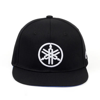 Casquette Yamaha Moto Course Unisexe Baseball Hip Hop Coton Brodée Protection Solaire