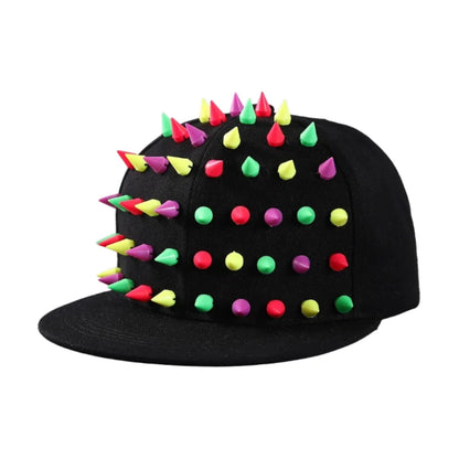 Casquette Baseball Personnalisée Langue de Canard Hip Hop Bord Plat Streetwear