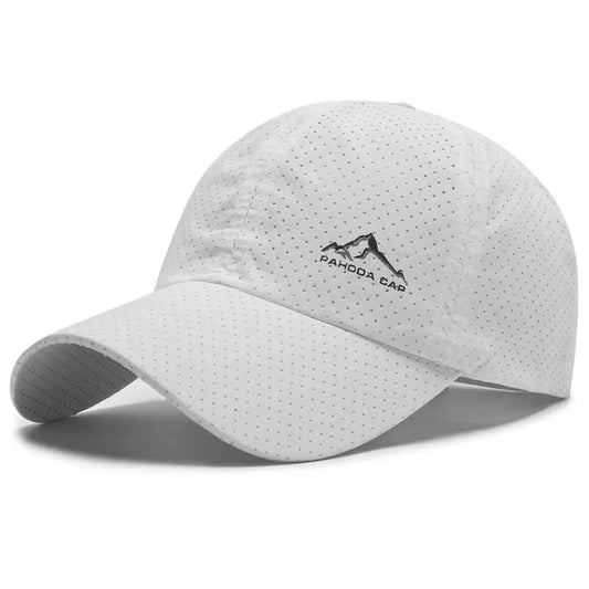Casquette Baseball Maille Ultra Respirante Séchage Rapide Unisexe Chapeau de Sport Été