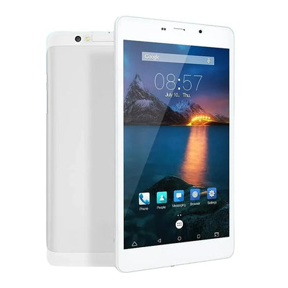 Tablette Android 6.0 8 pouces T8 3G/4G appel téléphonique 1920x1200 Pixels MTK8783 octa-core 2GB RAM 16GB ROM prise en charge GPS double carte SIM