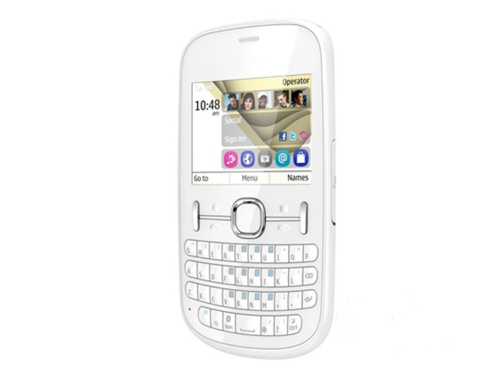 Nokia 201/2010 – Téléphone portable 2G QWERTY multilingue débloqué