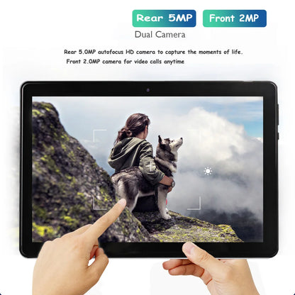 Version mondiale 10.1 pouces Octa Core tablette Pc 4GB RAM 64GB ROM Google Play double caméra double SIM appel téléphonique Bluetooth Wifi tablette