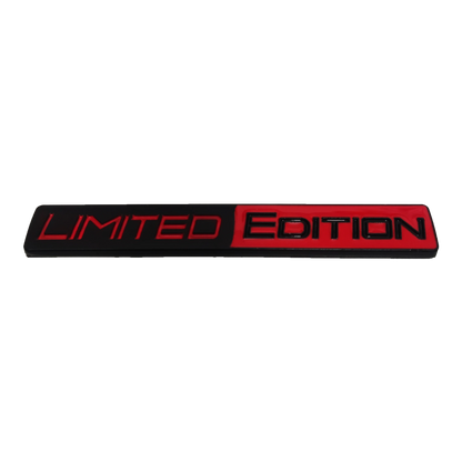 3d métal édition limitée emblème Badge autocollant Auto course Sport emblème pour coffre de voiture garde-boue côté automobile intérieur