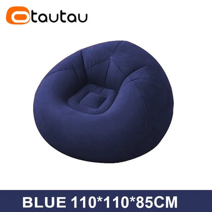 OTAUTAU canapé gonflable extérieur Portable Camping canapé pliant chaise de jardin confortable paresseux Pouf Sac gain de place meubles SF028
