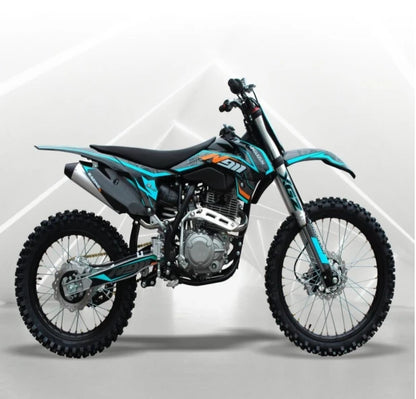 Moto tout-terrain à carburant 250cc pour adultes, vélo de course de montagne, vélo de cross-country, frein à disque de motocross annuel, refroidi par air, 4 temps