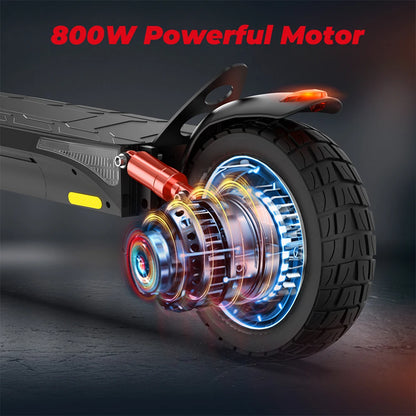 iScooter iX3 – Scooter Électrique Tout-Terrain 800W, 40 km/h, Autonomie 60 km – 10 Pouces