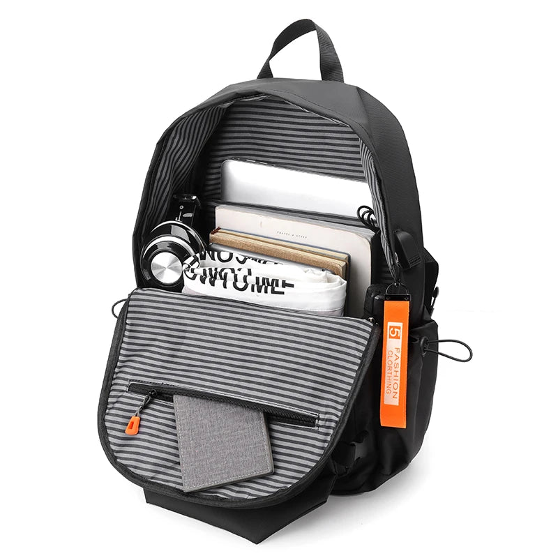 Sac à Dos Homme Sport – Oxford Résistant avec Compartiment PC