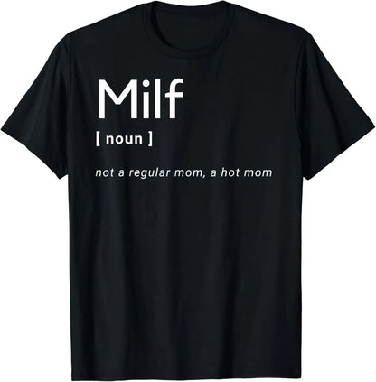 Chasseur de MILF-T-shirt humoristique pour homme, humoristique et humoristique, humoristique et humoristique