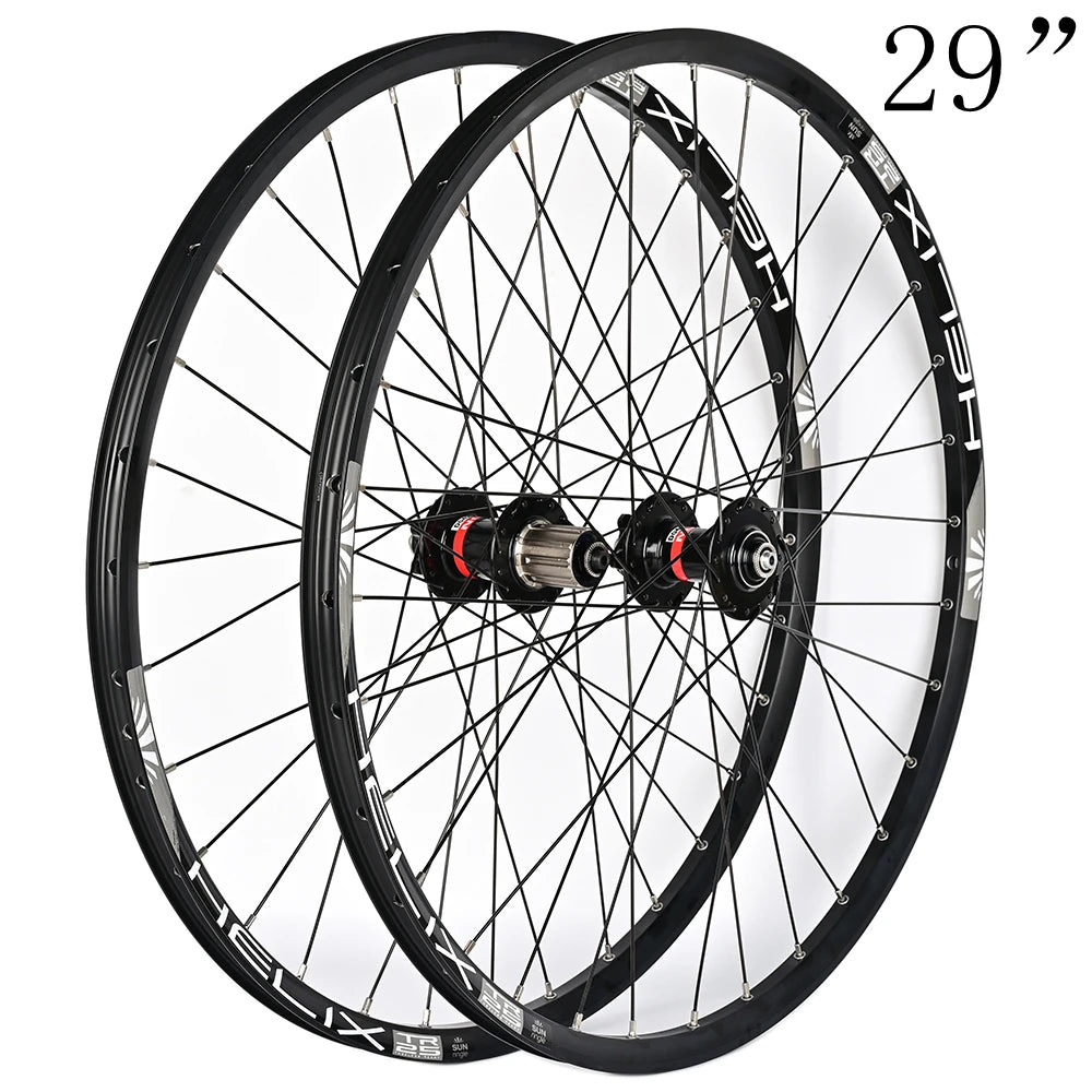 Novatec Bicycle Wheel Set 26/27.5/29 Inch With D042SB Hubs QR SunRingle Rim 32 Holes MTB BIKE Wheel Disc Brake Inner Tube